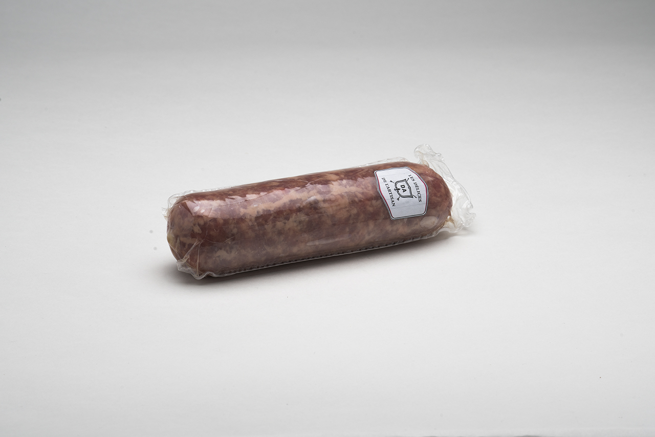 Saucisson lyonnais aux pistaches