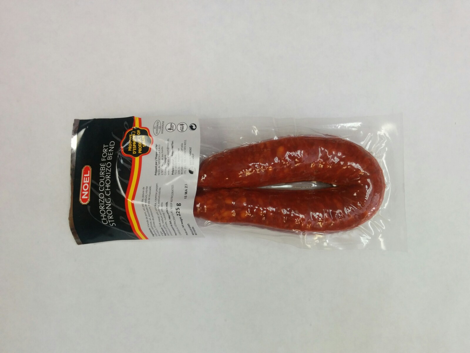 Chorizo fort 225 g